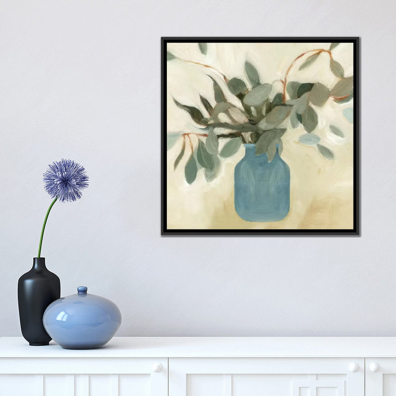 «Neutral Arrangement II», reproduction sur toile, H 18 po x l 18 po x P 1,5 po, Toile avec cadre noir