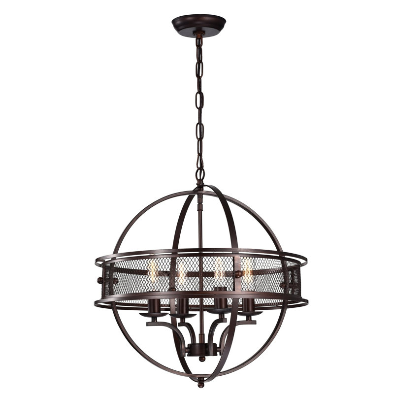 Arleta 4 - Light Globe Chandelier