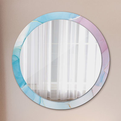 Huldar Glass Flat Wall Mirror