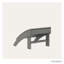 Repose-pieds POLYWOOD Palm Coast-50265280