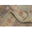 Tapis bleu clair à motif floral Oushak 9 x 12