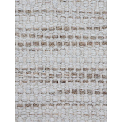 Mona Striped Cotton Hand Woven Area Rug