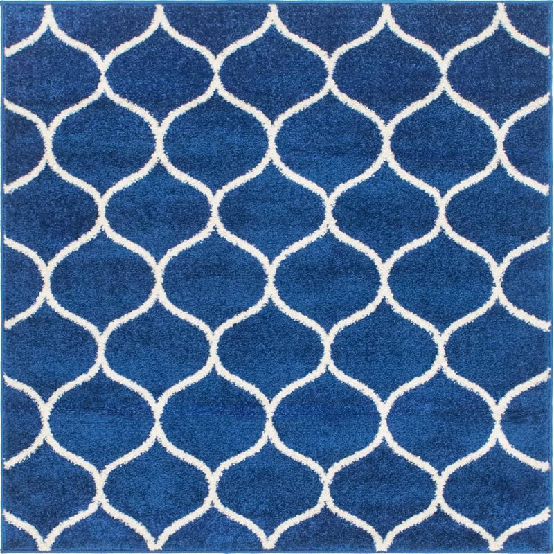 Tellaro Abstract Indoor Rug, Square 5'