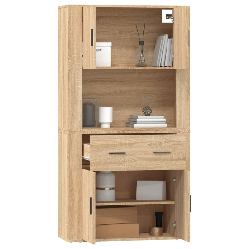 Vidaxl 80cm Sideboard, Beige