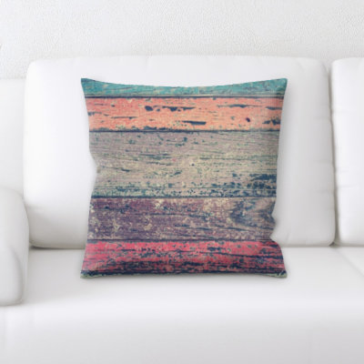 Hottinger Wooden Textures Throw Pillow