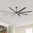 72"/84"/100" Outdoor/Indoor 8 Aluminum Blades Ceiling Fan With Light and Remote-1417812723-1417812735