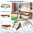 Mishelle Upholstered Daybed with Fence and Stairs-1137170997