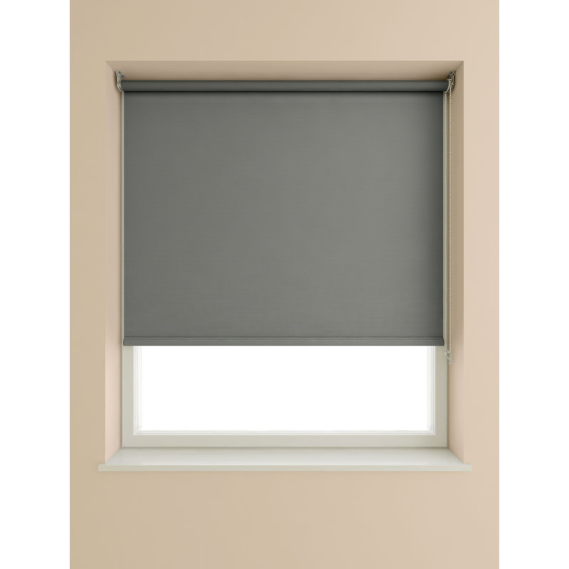 Blackout Roller Blind, 60cm W x 175cm L, Slate