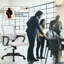 Chaise de travail en filet -1711681807
