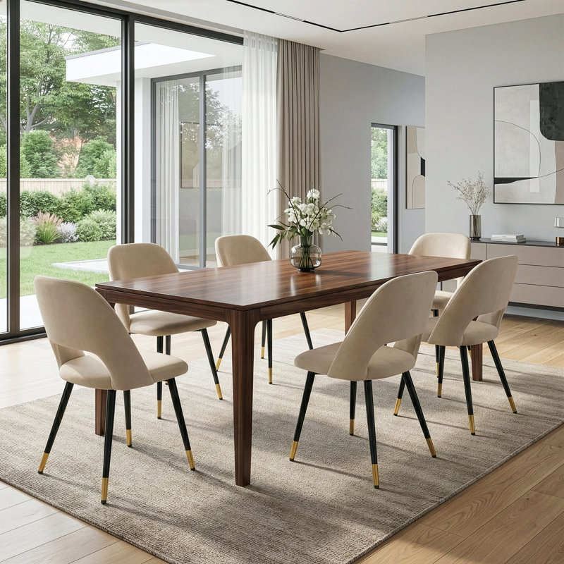 Chaise d'appoint en métal Jasie, Crème