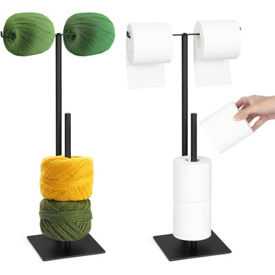 Porte-papier hygiénique sur pied