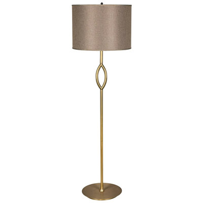 Ridge 67.5'' Antique Brass Traditional Floor Lamp
