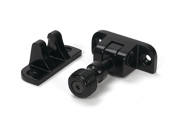 Beehive Brighton Fastener (Radiused), Black