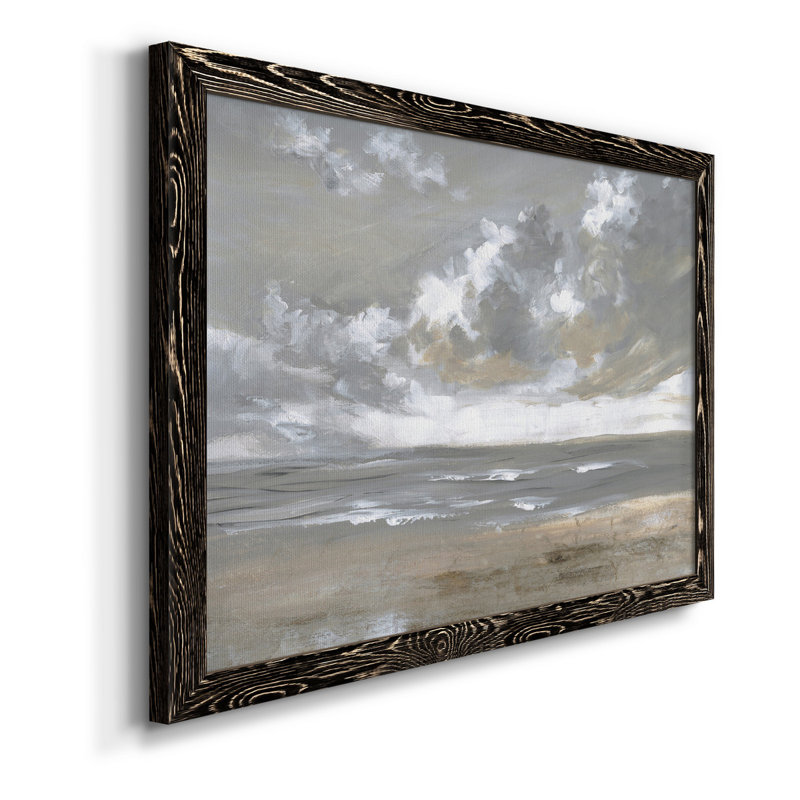 Windswept - Peinture sur toile encadrée, Toile encadrée noire, H 31 po x l 44 po x P 1 po