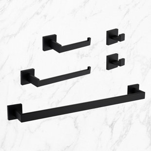 Ensemble de quincaillerie de salle de bain 5 pièces