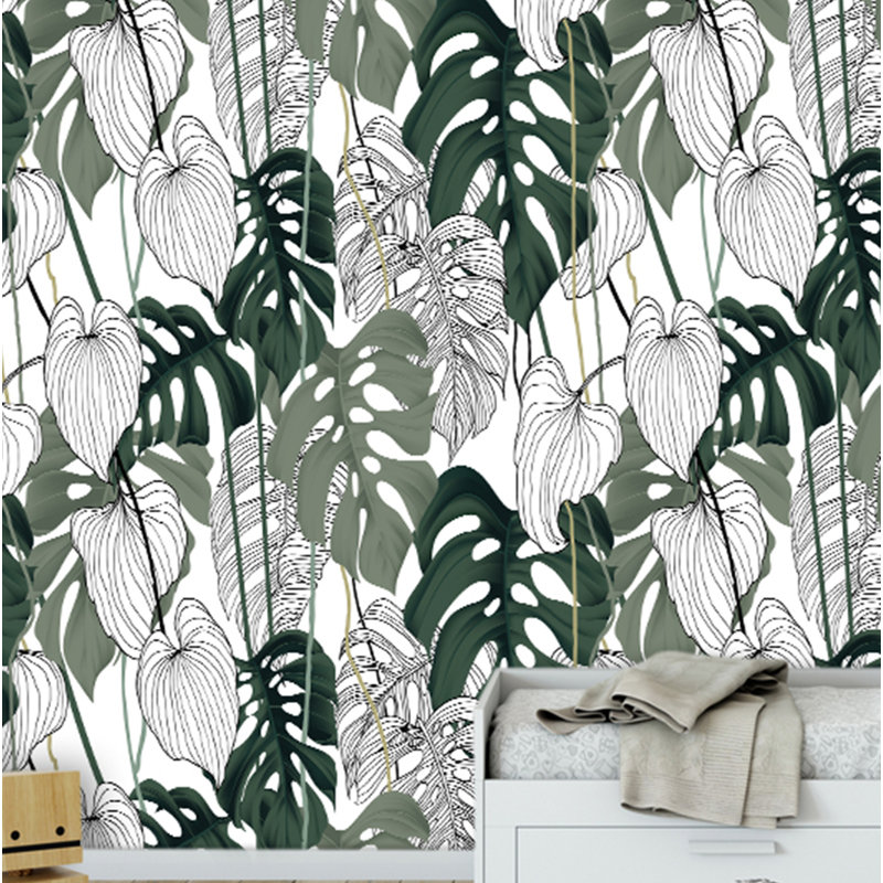 Charley Peel & Stick Floral Roll