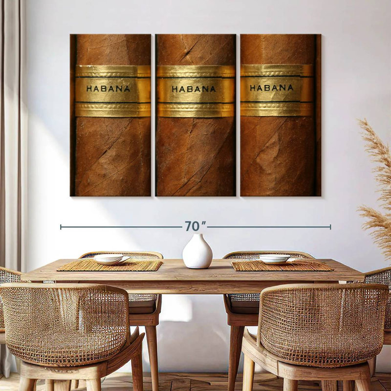Senne Habana Cuba Cigars, 42" H x 65" W