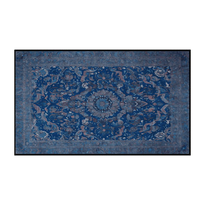 Tapis gris lavable à la machine