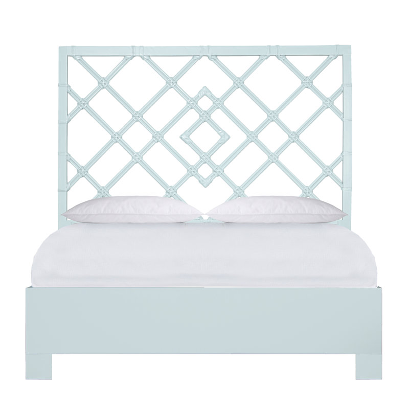 Lit standard Darien, Bleu clair, Grand