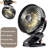 Desk Fan Clip On With Lights USB Rechargeable 5 Level Speed Air Flow Portable Personal Mini Fan-110407371