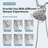 Single-Handle Dual Shower Faucet Set Trim Kit 1.8 GPM With Valve Filtered Handheld Shower Head-108989400