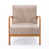 Microfibre brun clair