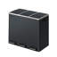 Steel Step On and Odour Seal Multi-Compartment Rubbish & Recycling Bin - 14.27 L-58265601