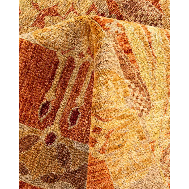 Overyed One-of-a-Kind Rectangle 7'10" X 9'7" Hand Knotted Area Rug