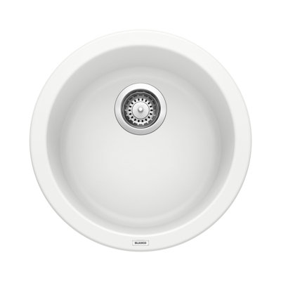 Rondo SILGRANIT 18" L x 18" W Drop-In/Undermount Bar Sink