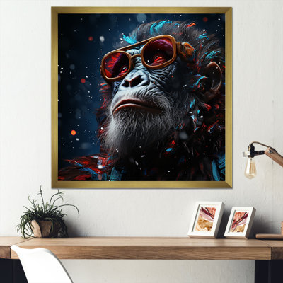 «Fashion Orangutan Portrait I» sur toile