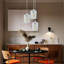 Crucita 3 - Light White Cluster Pendant