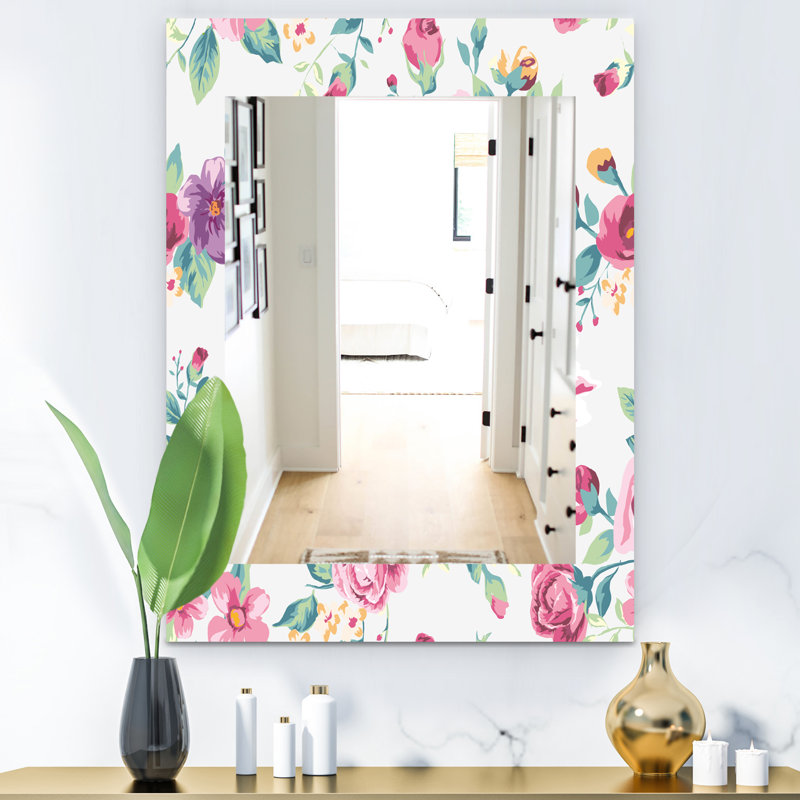 Miroir mural Blossom 31, H 24 po x l 32 po