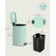 19.5x24x25.5cm Steel Kitchen Trash Can-109306553