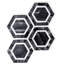Santorini Octagon 12" x 12" Marble Mosaic Wall Tile-63332462