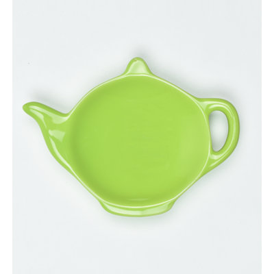 Omniware Teaz Ceramic Tea Bag Plate