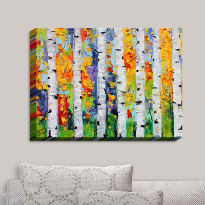 " Birch Trees " by Karen Tarlton