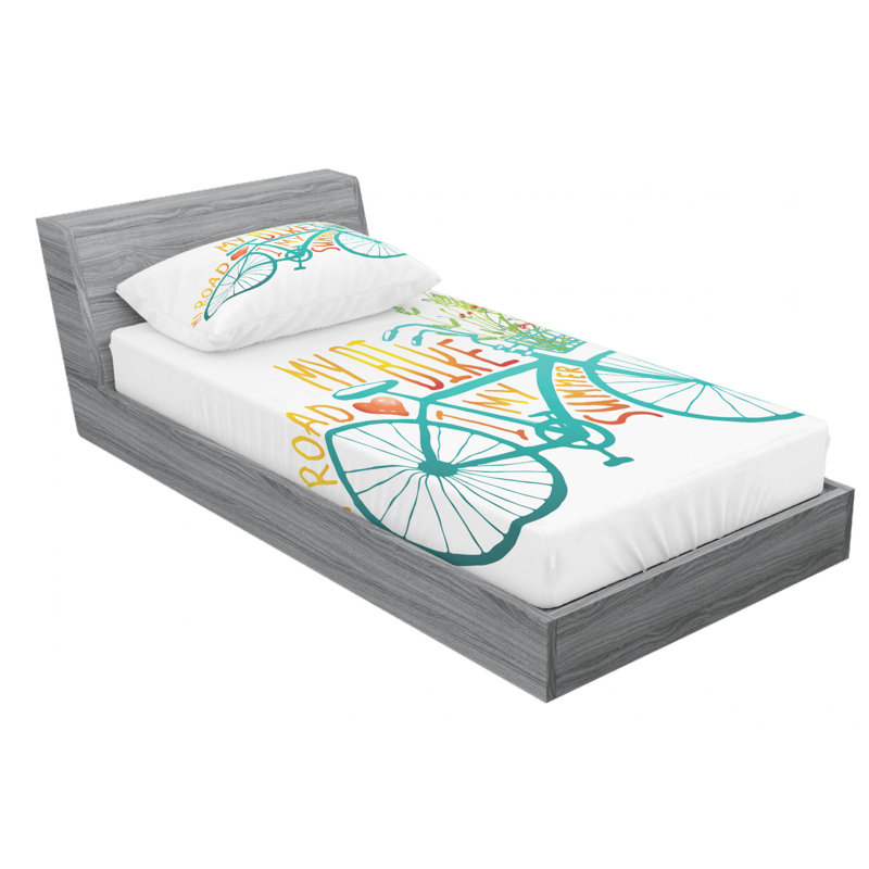 Microfiber Sheet Set, Twin XL Sheet Set with Fitted Sheet