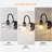 1-Light Armed Sconce with Glass Shade