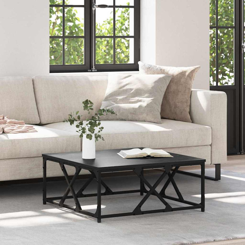 Coffee Table, 30cm. H x 70cm. L x 70cm. W, Black Oak