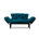 Petrol Blue Microfiber