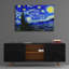Red Barrel Studio® «The Starry Night» par Vincent van Gogh, art mural en verre acrylique, ACR-24113-1294401217
