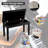 Bannister Faux Leather Upholstered Storage Bench-1999475565