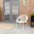 Dannille Plastic Rattan Woven Round Outdoor Chair-2056712903