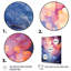 «Pink Illuminated Electro Reverie I», art mural abstrait-865642247-865642268