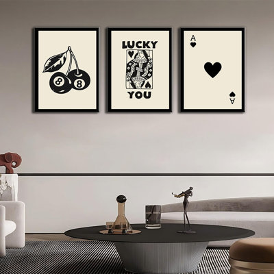 3 Piece Wrapped Canvas Wall Art