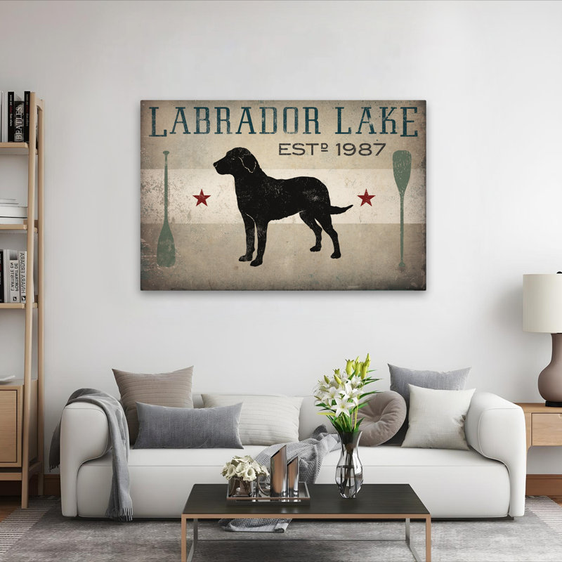 Labrador, Labrador, H 40 po x l 60 po
