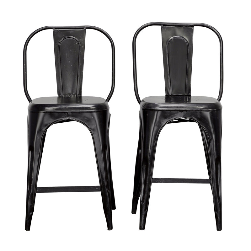 Joanel Counter Stool with Metal Frame