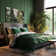 Bowdoin Upholstered Wingback Platform Bed
