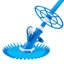 Aspirateur de piscine d'aspiration, aspirateur de piscine automatique, aspirateur de piscine automatique côté aspiration, aspirateur de piscine à aspiration avec 12 tuyaux, pour piscine creusée et hors-terre jusqu'à 20 x 35 pi