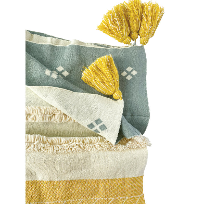 Knitted Throw Blanket